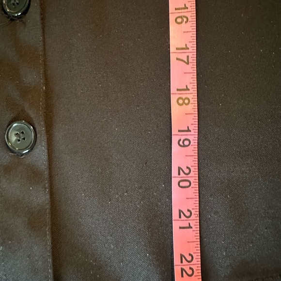 Max Mara Black Button-Down Blouse – Long Sleeves, Collared, Size L - Picture 5 of 8